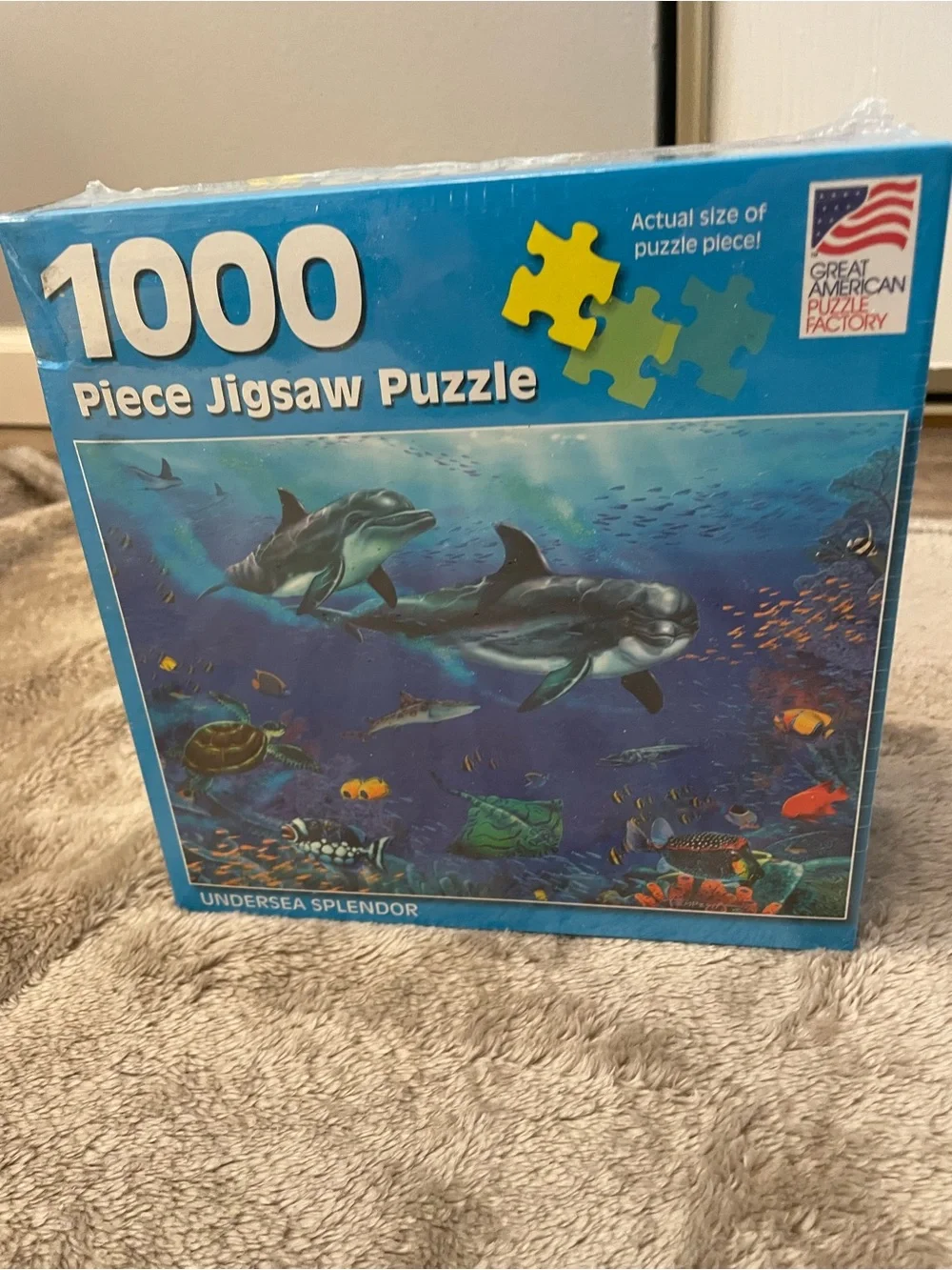 Undersea Splendor 1000-Piece Jigsaw Puzzle - NWT